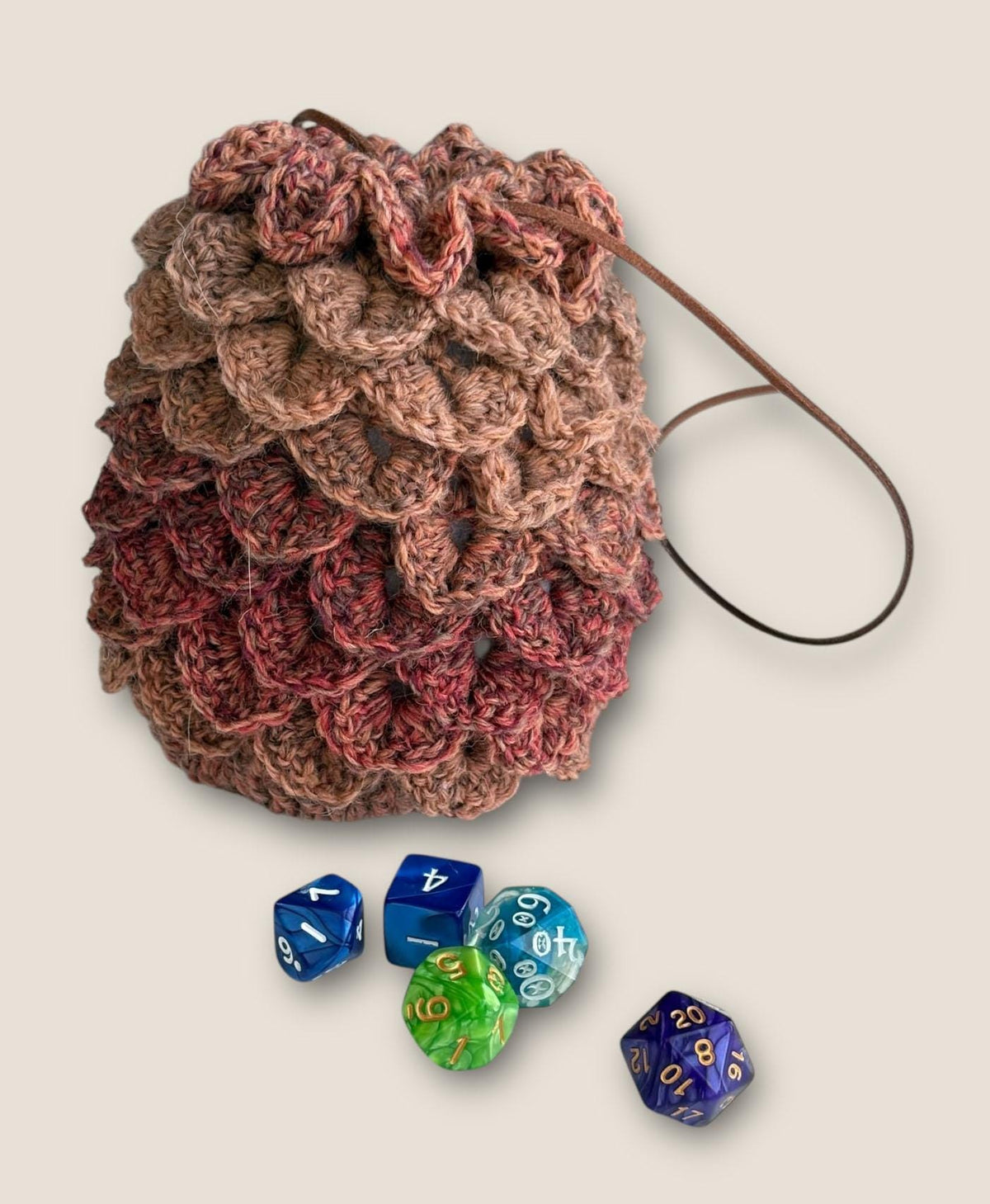 Dragon Scale Dice Bag