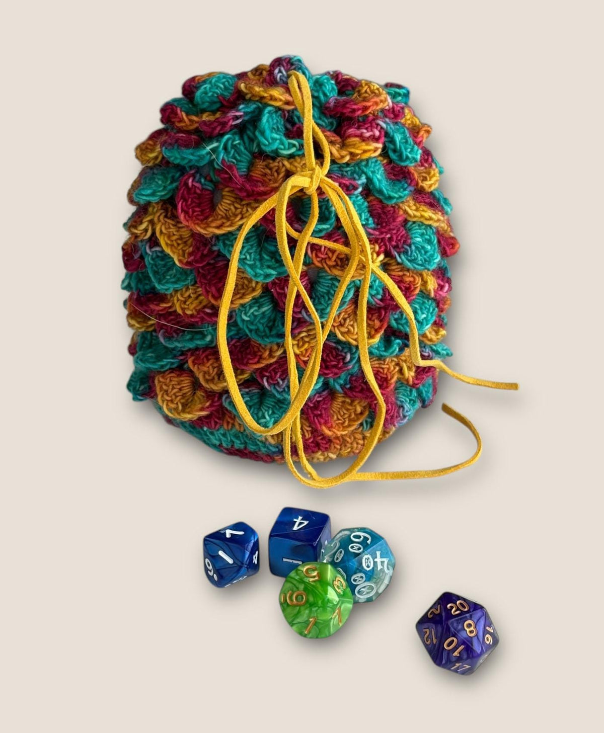 Dragon Scale Dice Bag