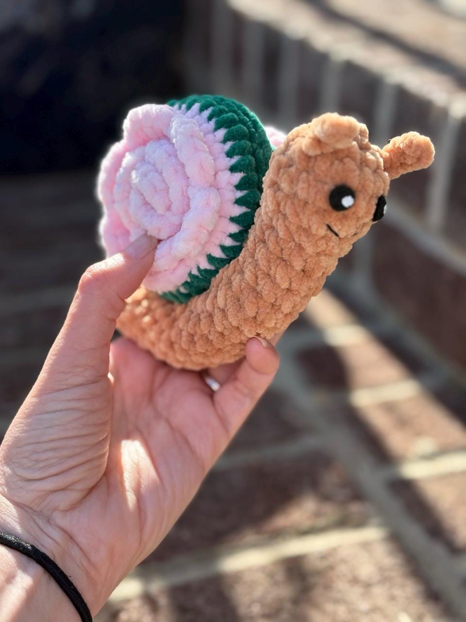 Plush Flower Snail